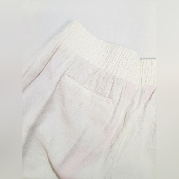 Lilly Pulitzer Women's XS Alaura Pant Coconut Mid Rise Twill Pull-on Pockets - Picture 6 of 11